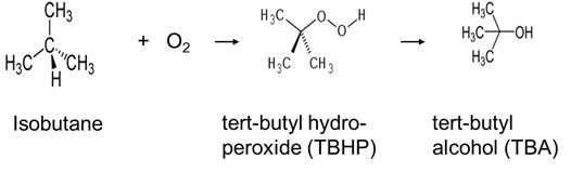 Isobutan-oxidation